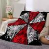 1pc Creative Design Resident Evil Design Blanket  Seasonal Home Decorative Throw for Room, Gift Idea, Living Room, Travel, Camping, Car Blankets