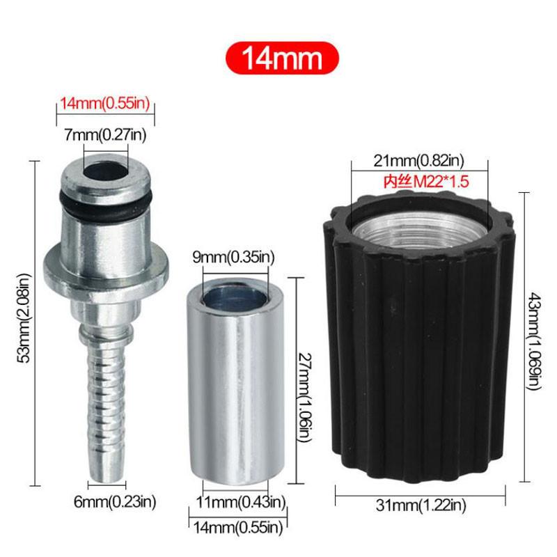 

Быстросъемный штекер Адаптер быстроразъемного соединения для мойки высокого давления A