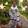 Kids Pilot Costume Pilot Role Play Costume Astronaut Outfit Halloween Costume Set  Children's Day