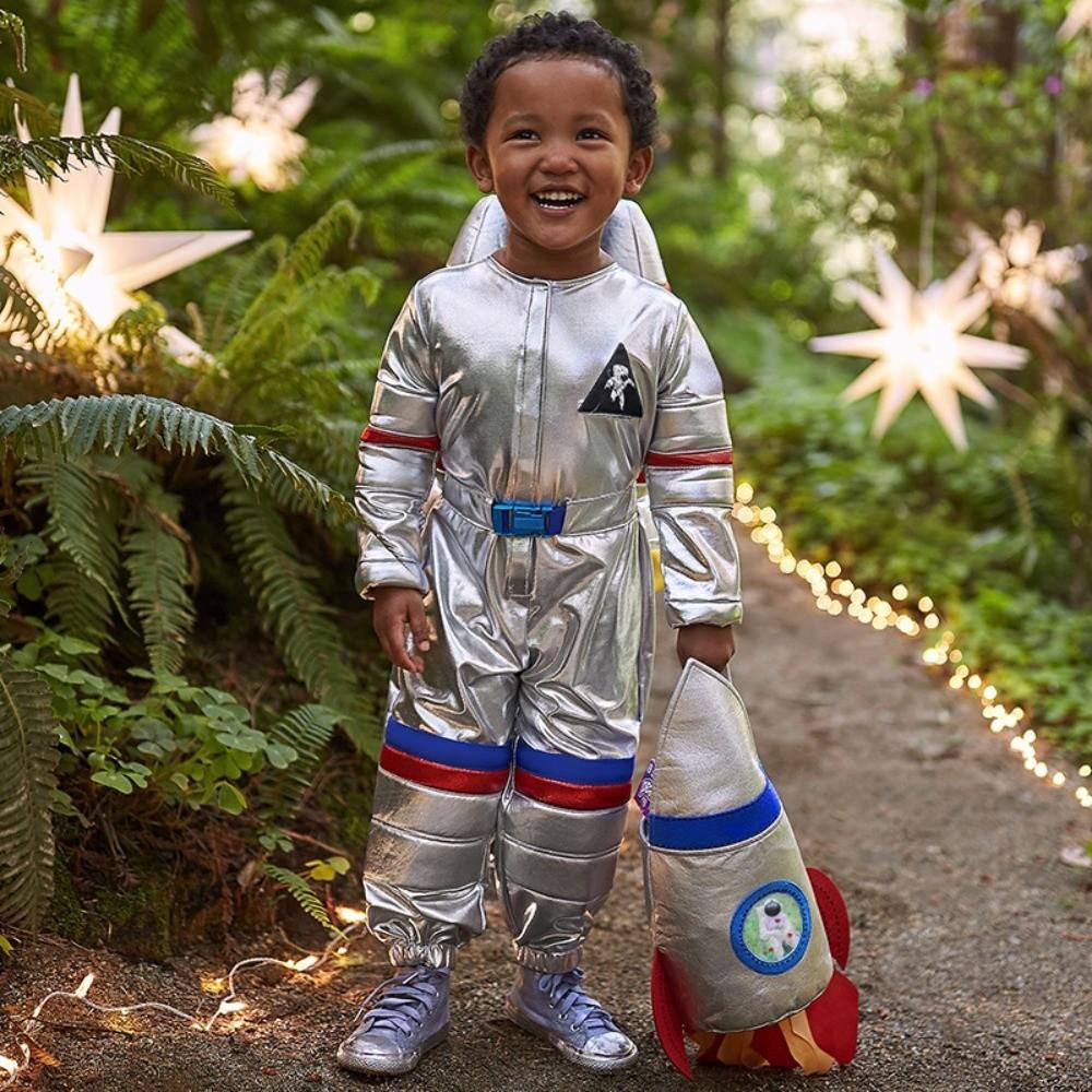 Kids Pilot Costume Pilot Role Play Costume Astronaut Outfit Halloween Costume Set Children's Day