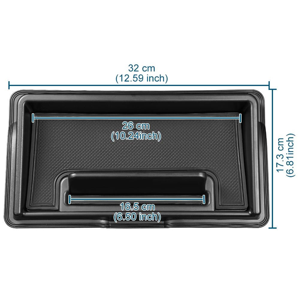 Auto-Armaturenbrett-Aufbewahrungsbox für Suzuki Jimny 2019 2020 JB64/JB74 mit Telefonnavigationshalter, Autozubehör, Armaturenbrett-Organizer
