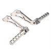 Rear Foot Pegs Pedal Bracket Passenger Footrests For Electric Motorcycle For Sur Ron Light Bee X/S/L1E Segway X260 X160
