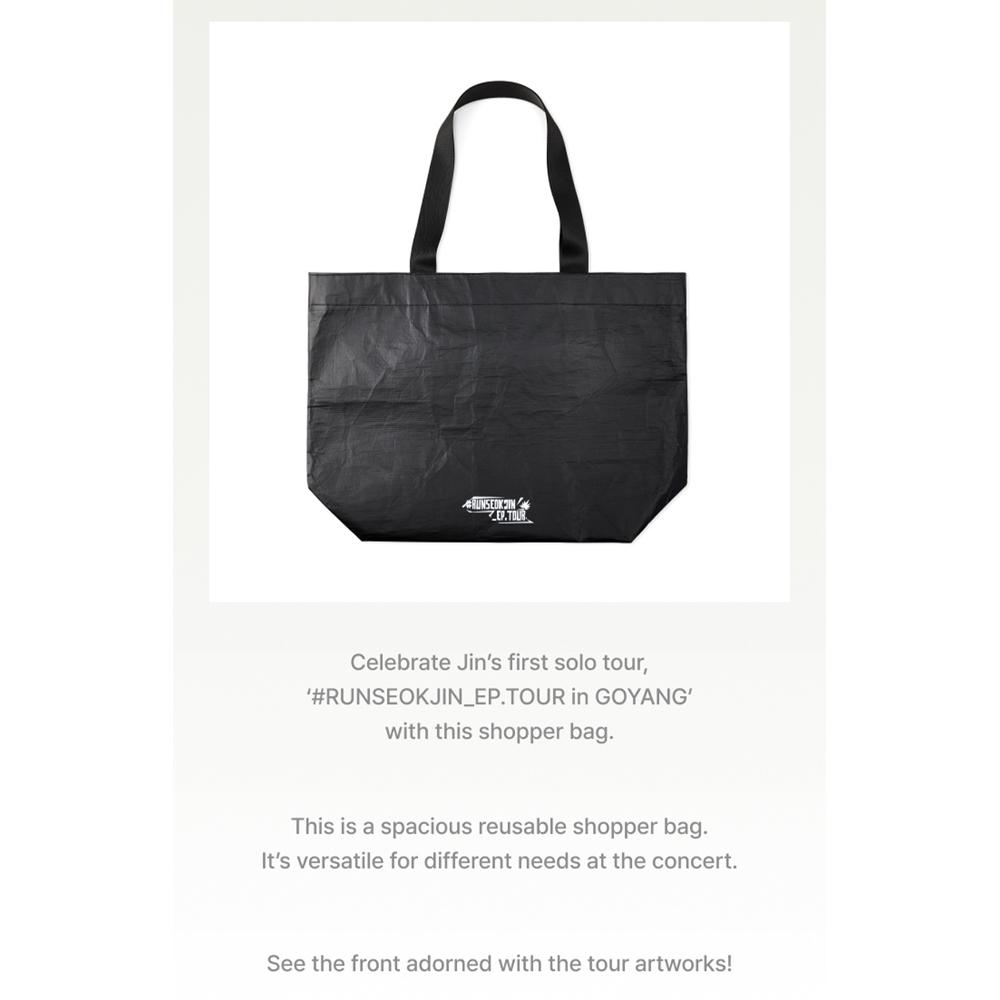 BTS Nákupní taška (RUNSEOKJIN_EP.TOUR)
