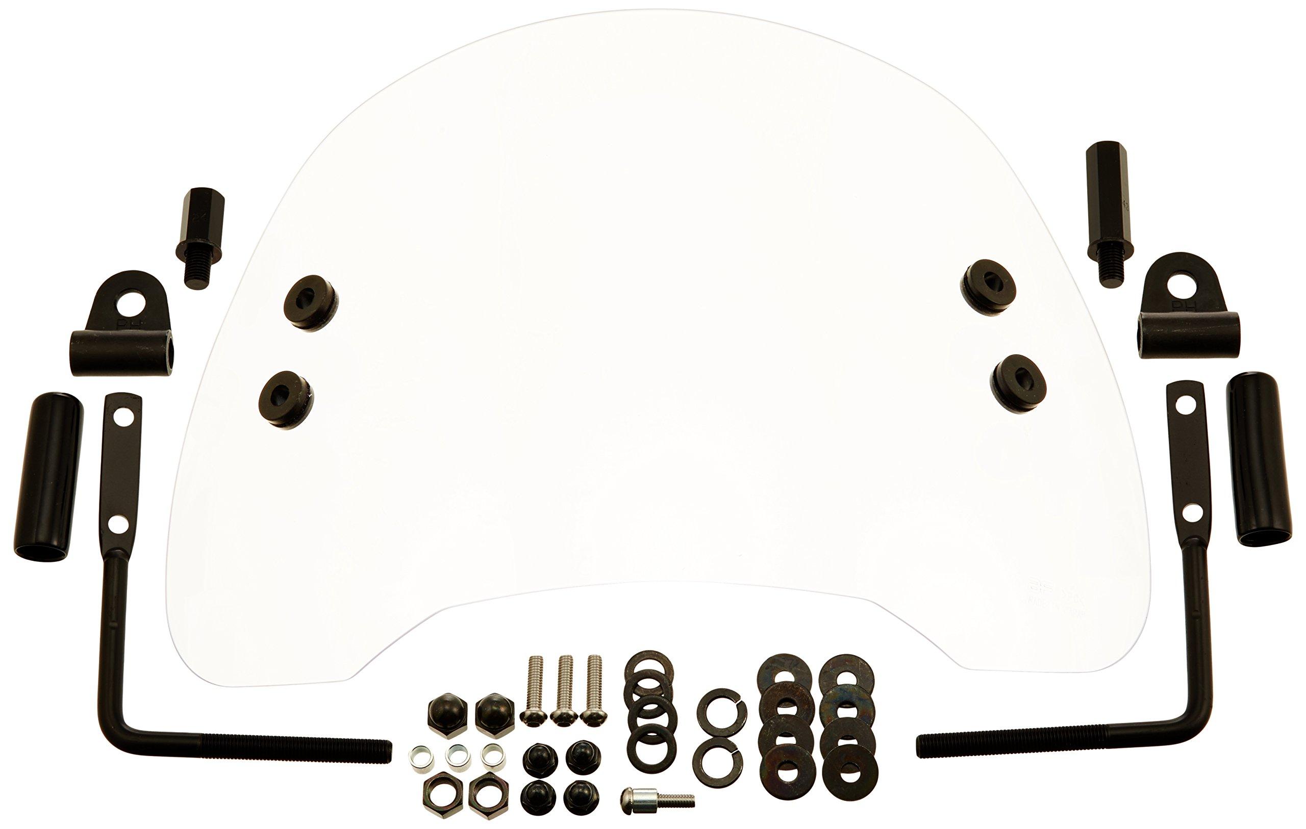 

ASAHI Short Visor Clear [Dio110 (EBJ-JF58)] DO-18 чёрный