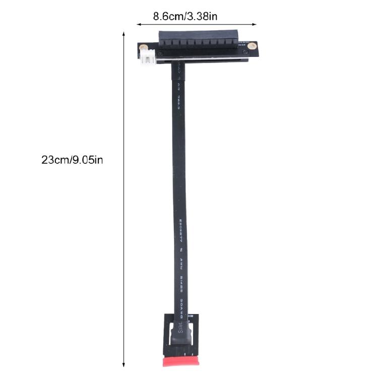 Quality M.2 to PCIE 8X Extension Wire Convert Cable 4Pin Power Connection For Majority Of PCIE Sound And Graphics Cards