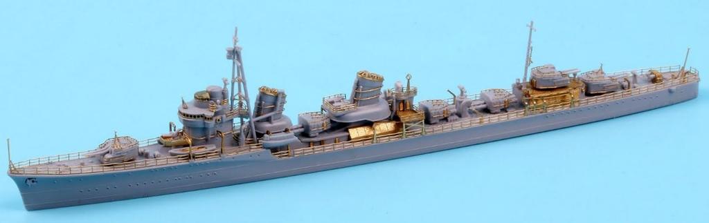 Tetra Model Серия SE Японский эсминец Амагири 1943 Пластиковые детали для модели SE7024 1/700 (YH)