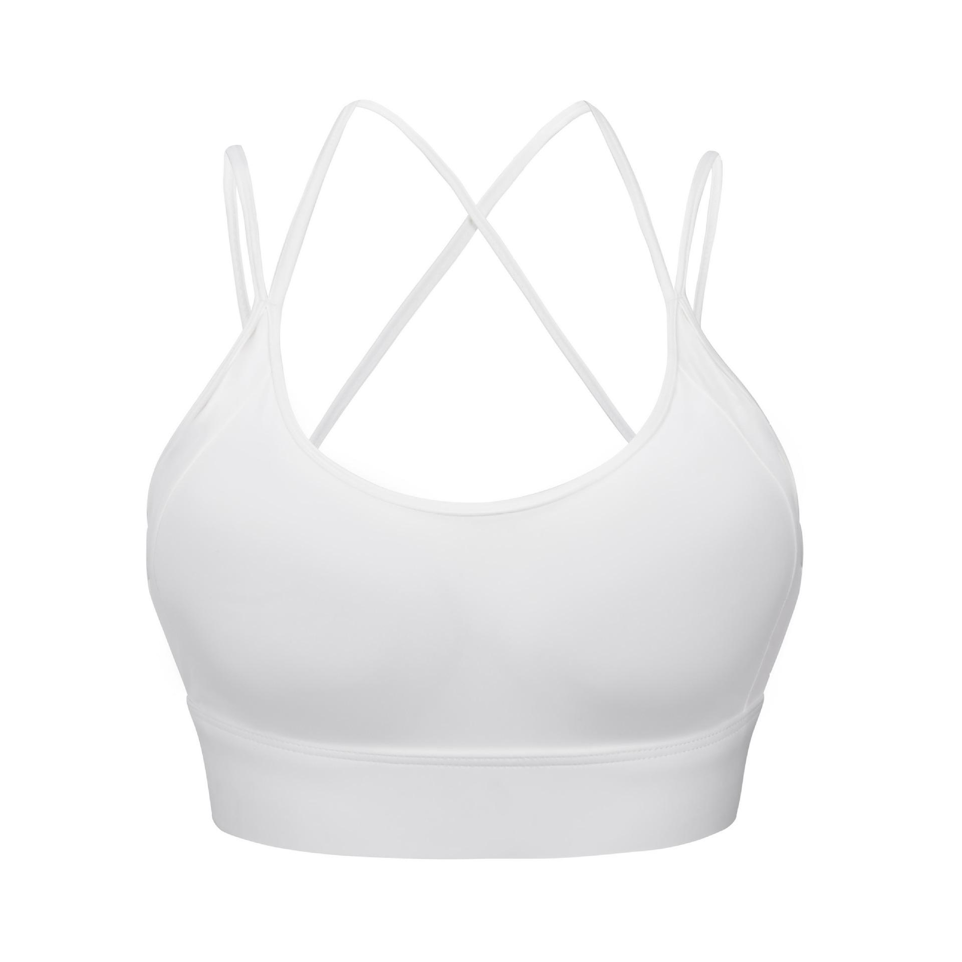 

Премиальный ударопрочный спортивный бюстгальтер для йоги с перекрещенной спинкой для бега и фитнеса XXL