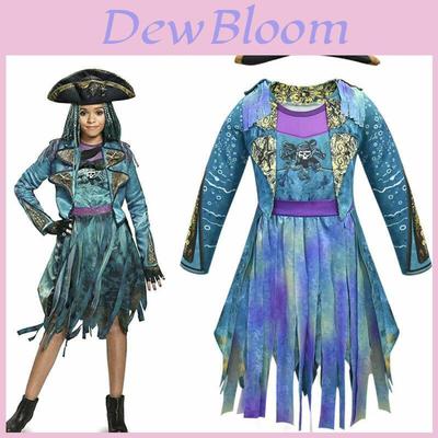 Costume Enchanteur Uma Descendants 3 Pour Filles Avec Tissu Doux Respirant