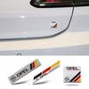 Aluminum car badge stickers can be freely pasted on the car body For Opel Insignia Astra Antara Meriva Zafira H G Corsa
