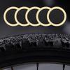 10-100pcs Bicycle Glue-free Tire Patches Tool Quick Repairing Tyre Protection Patch Adhesive Quick Drying Bike Accessories