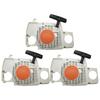 3pcs Recoil Starter Assembly Kit For STIHL 017 018 MS170 MS180 MS 170 180 Chainsaw OEM# 11300802100 Replacement Parts