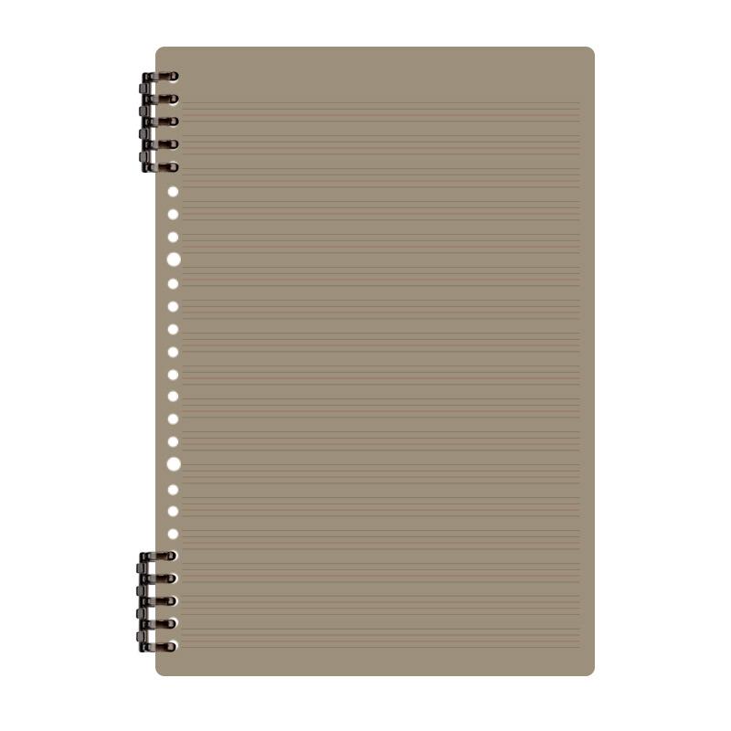 B5 Ring Binder English Notebook: High-Value Sub-Notebook for Elementary School, Thickened for English Knowledge Points and Handwritten Exercises.