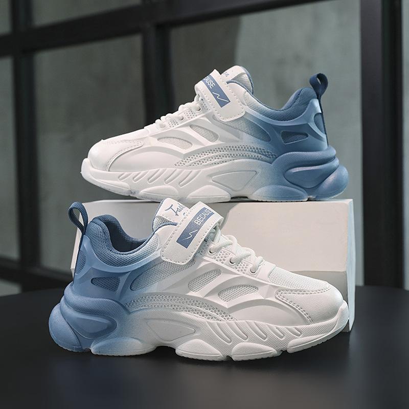 New spring and summer middle and university children Korean version primary school boys tide shoes 2025 girls sports shoes heightening dad shoes