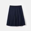 Navy Sailor Collar JK School Uniform - White, Two-Line Suit & Pleated Skirt