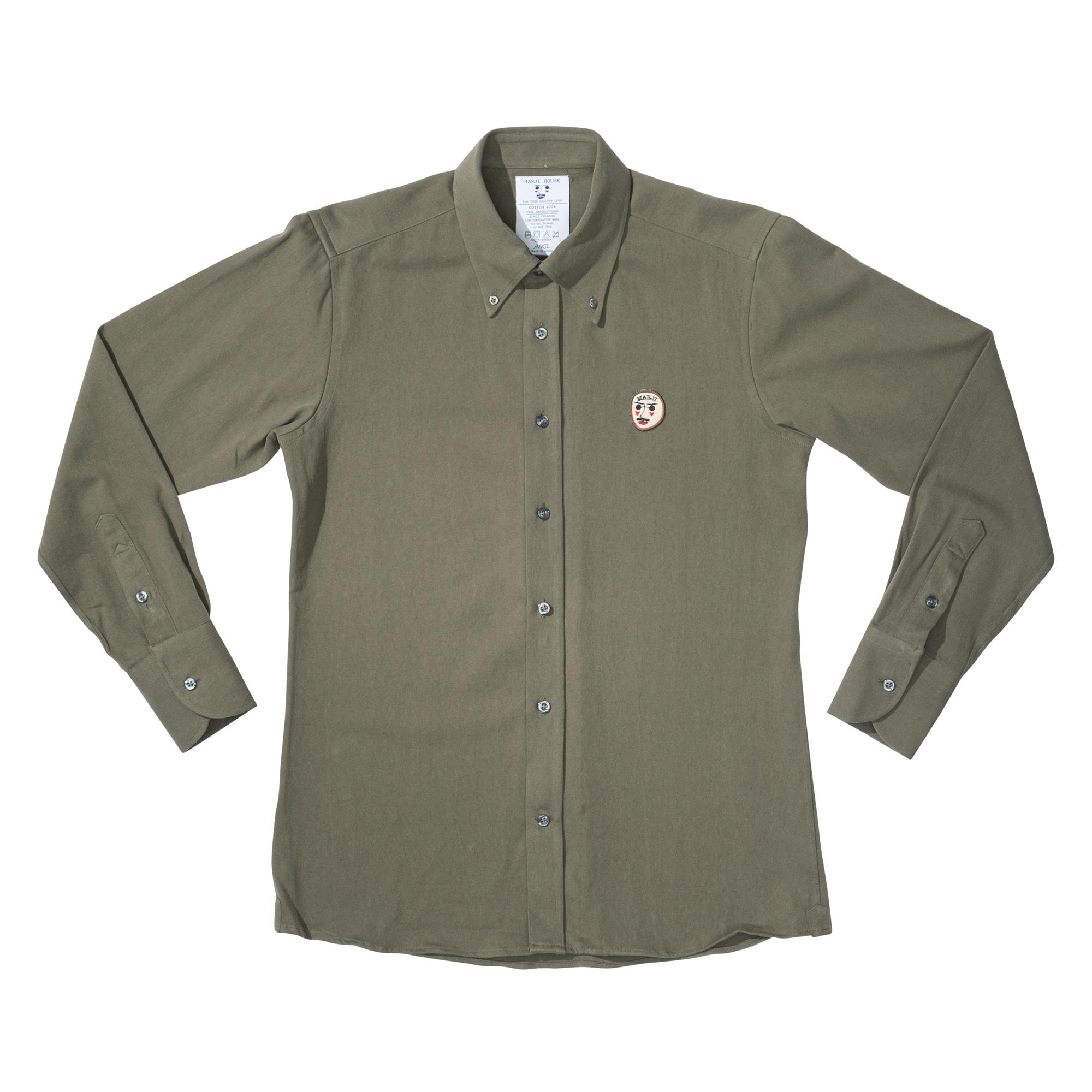 Marje House Mh/11 Cotton Y-Shirts Khaki Xl