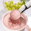 Ice Cream Fruit Scoop, Stainless Steel Ice Cream Scooper with Trigger Non-Slip Handle, Heavy Duty Metal Ice Cream Scoop for Ice Cream Fruit Balls