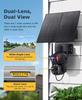 4G Dual-Lens 6MP Solar Camera with 36X Zoom and Full-Color Night Vision for All-Day Outdoor Surveillance