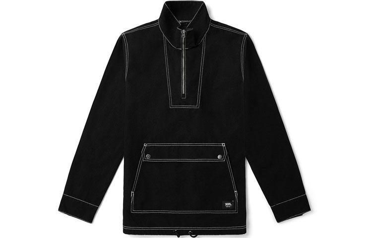 Vans Jackets Men s Black Stand Collar Moderate Workwear VN0A54B6BLK M