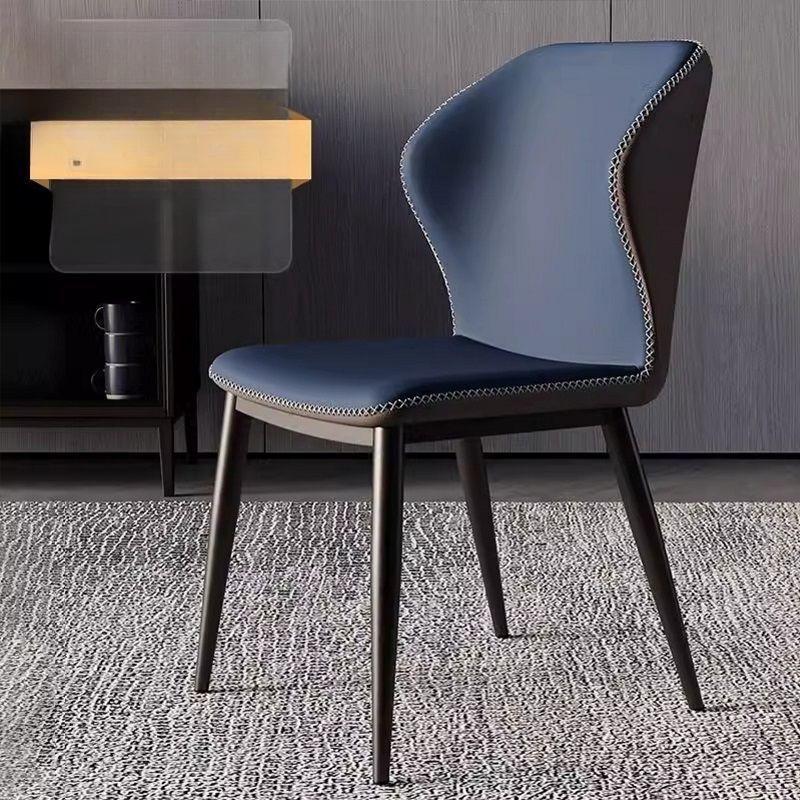 Nordic Minimalist – Modern Simple Design with Soft Padded Backrest, Home Use Table Chair, Butterfly & Negotiation Chair Style