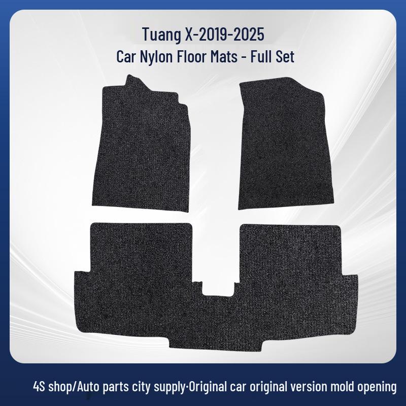 Durable Nylon Trunk Mats for SAIC Volkswagen Teramont X (2019-2025)
