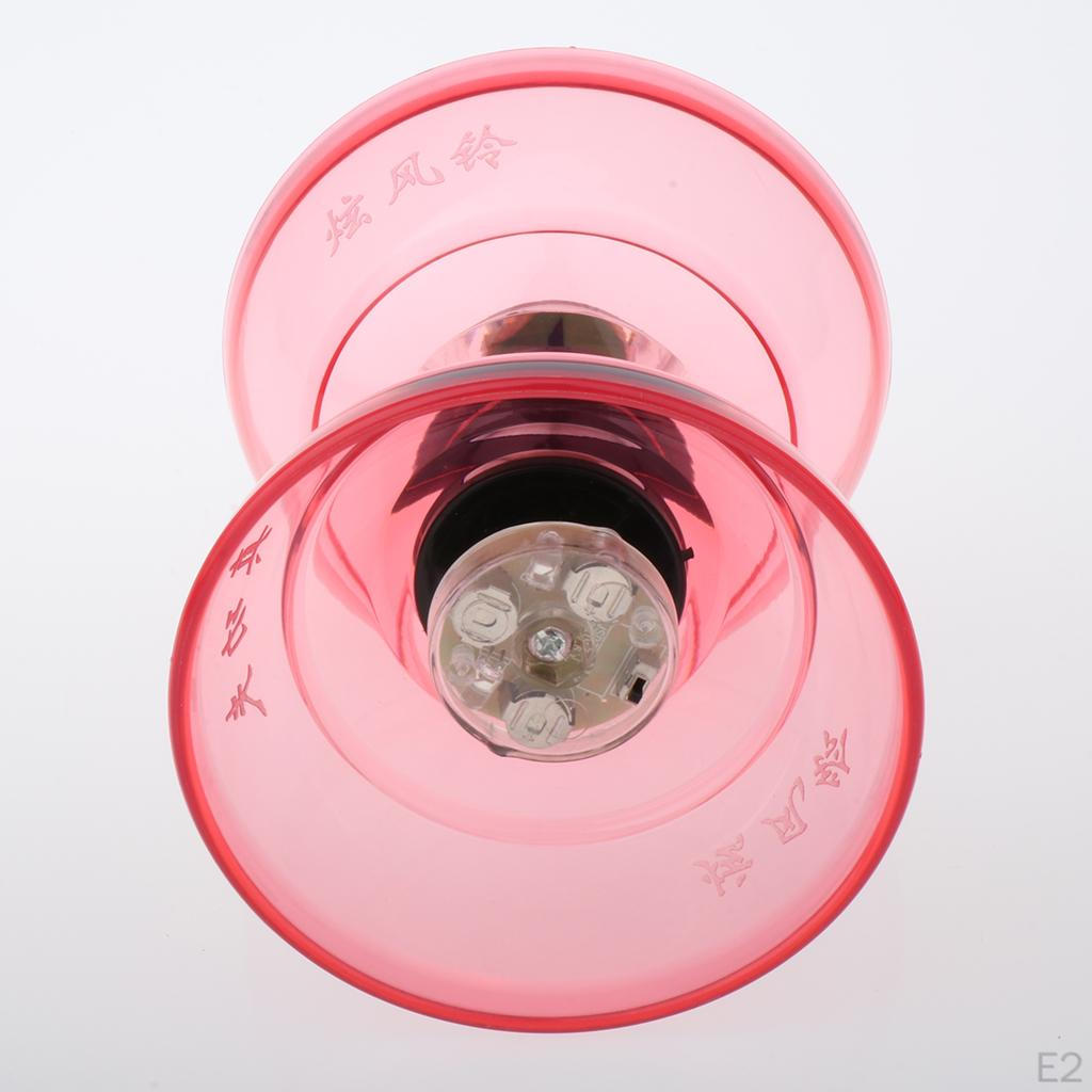 Diabolo-Jonglierspielzeug mit 3 Lagern und Saitenset für Kinder, Geschenk, Licht