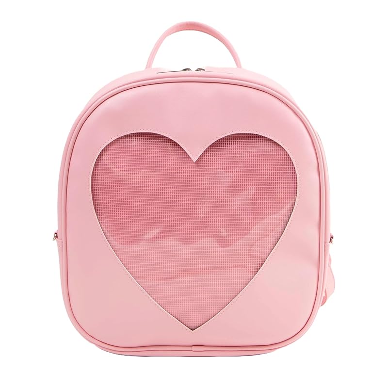 

[Wego] ita bag Itaba heart window ita backpack backpack bag deco bag bag clear bag clear Oshikatsu Oshikatsu goods Oshikatsu bag live event spring