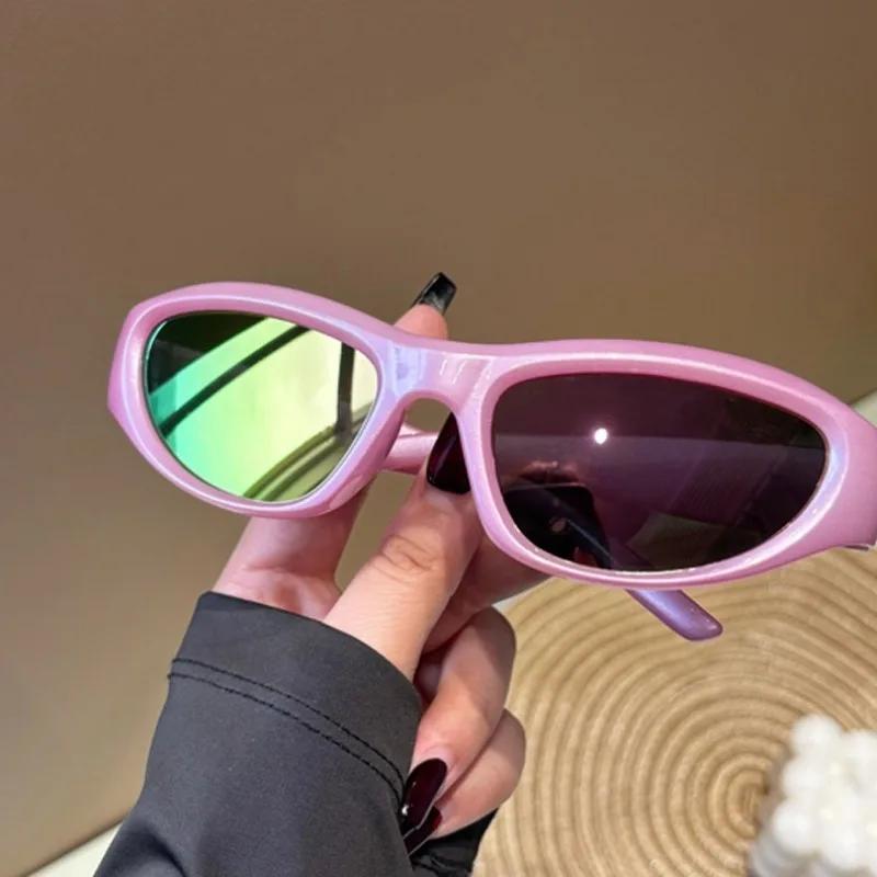 

Men s Sports Sunglasses Fashion Y2K OvalGirl Sun Glasses Women Outdoor Cycling Sports Glasses UV400 Eyewear 1PC
