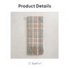 Style Grey Pattern Point Scarf – Classic Sophistication & Supreme Warmth