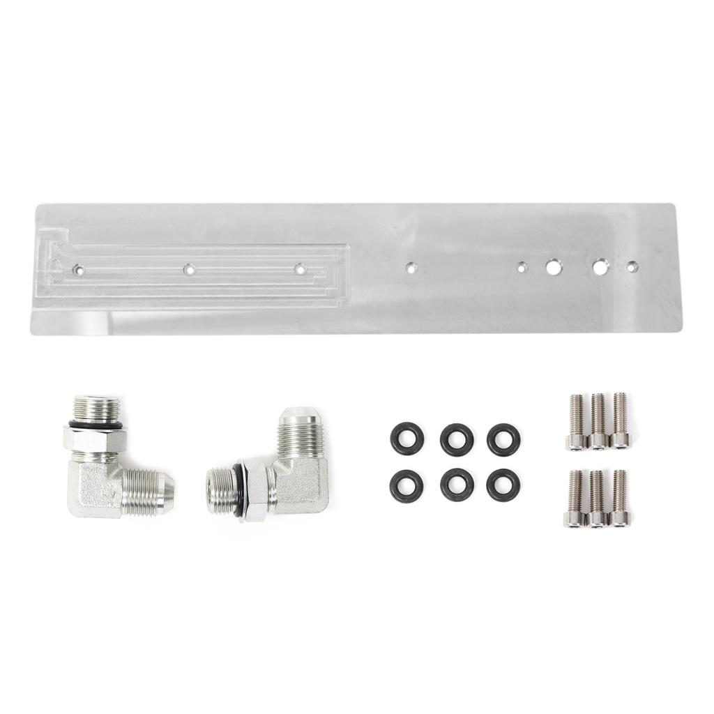 Billet Tappet Cover Kit Oil Resistant Metal Rubber SSICUMM5 Replacement for Cummins 5.9L 12V 24V