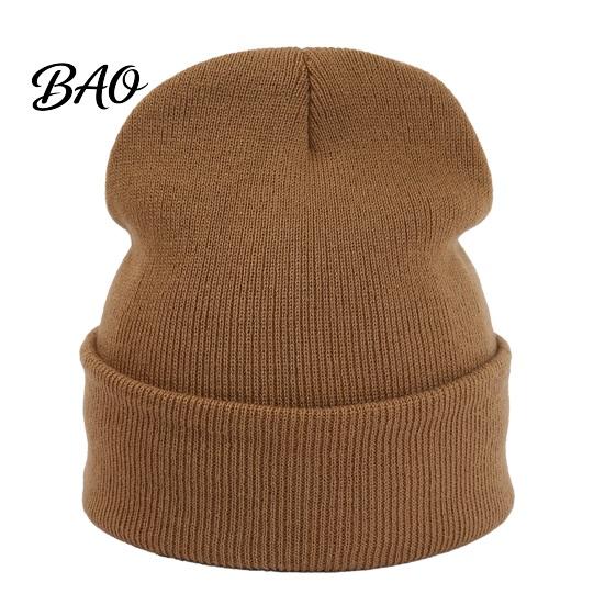 Winter Warm Beanies Hat Unisex Solid Color Knit Beanies, Classic Slouchy Skull Cap for Winter, Couple Matching Casual Headwear Men Women, Soft Thermal