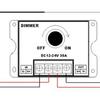 30A 12V LED Dimmer Switch for Single-Color Strip Light