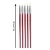 Wooden Nail Art Brushes Nail Art Liner Brush For Thin Details Fine Drawing Liner Brush Uv Gel Polish Painting Nail Design Tool