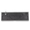 RGB Wired Keyboard with Wrist Rest 104 Keys Clr Characters Good Resilience Mechanical Feel Keyboard for   Gaming