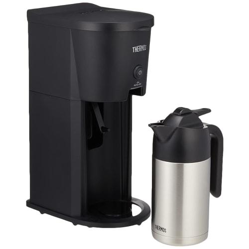 THERMOS Vacuum Insulated Pot Coffee Maker 0.63L Black ECJ-700 BK