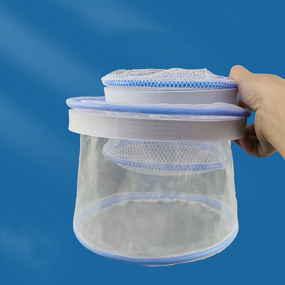 Ventilated Guppy Breeding Net Nylon Breeding Net Floating Fish Net Home Aquarium