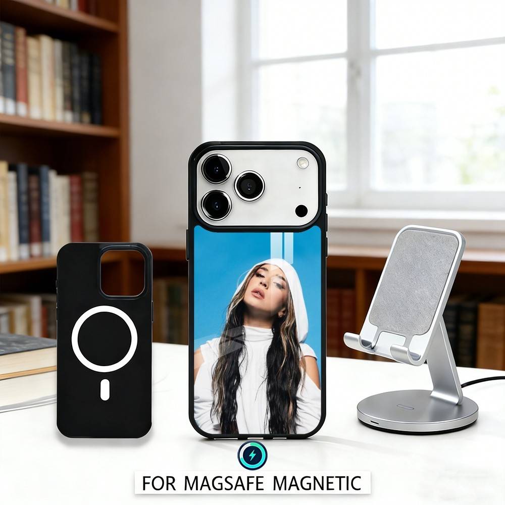 Cute L-Lola Singer I-Indigos Phone Case Magnetic For iPhone17 16 15 14 13 12 Pro Max For Magsafe Wireless Charging Cover iphone16e