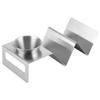 Stainless Steel Taco Holder Pancake Stand Rack with Sauce Cup Home Kitchen Restaurant Buffet Tools