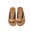 High-value cute KT cat flip-flops women's outer wear summer new versatile casual beach shoes soft sole