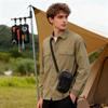 Mens Cross Body Bag Waterproof Travel Purse Rucksack Small Sling Bag for Outdoor Camping Fishing Climbing Picnic Walking Sports