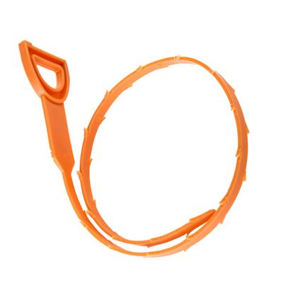 Gancho de Limpeza de Esgoto de Cabelo Design de Cabo Longo Conveniente Ferramenta de Remoção de Ganchos Desentupidores Acessórios de Tubulação de Banheiro Doméstico