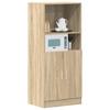 VidaXL Armoire de cuisine chêne sonoma 57x41,5x131,5cm bois ingénierie 860123