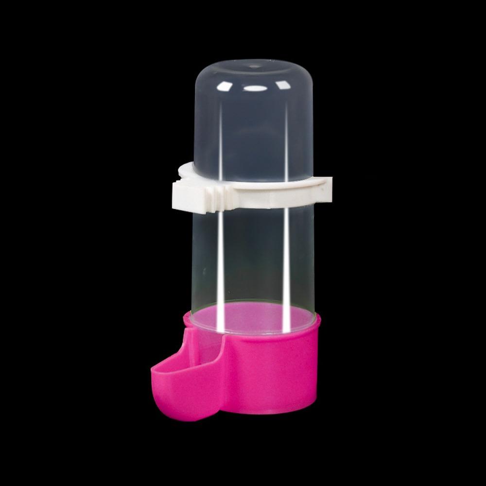 Plastic Bird Water Dispenser Leak-Proof Parrot Drinking Bottle Bird Food Container  Travel