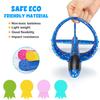 Foam Airplane Toy with Launcher 2 Flight Modes No Batteries Required Fun Long Easy Assembly Kids Outdoor Catapult