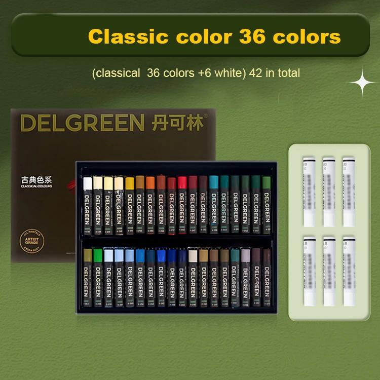 24/36/48/72 Colors Oil Painting Stick Set Heavy Color Ultra Soft Oil Pastel Children DIY Various Painting Style Art Supplies