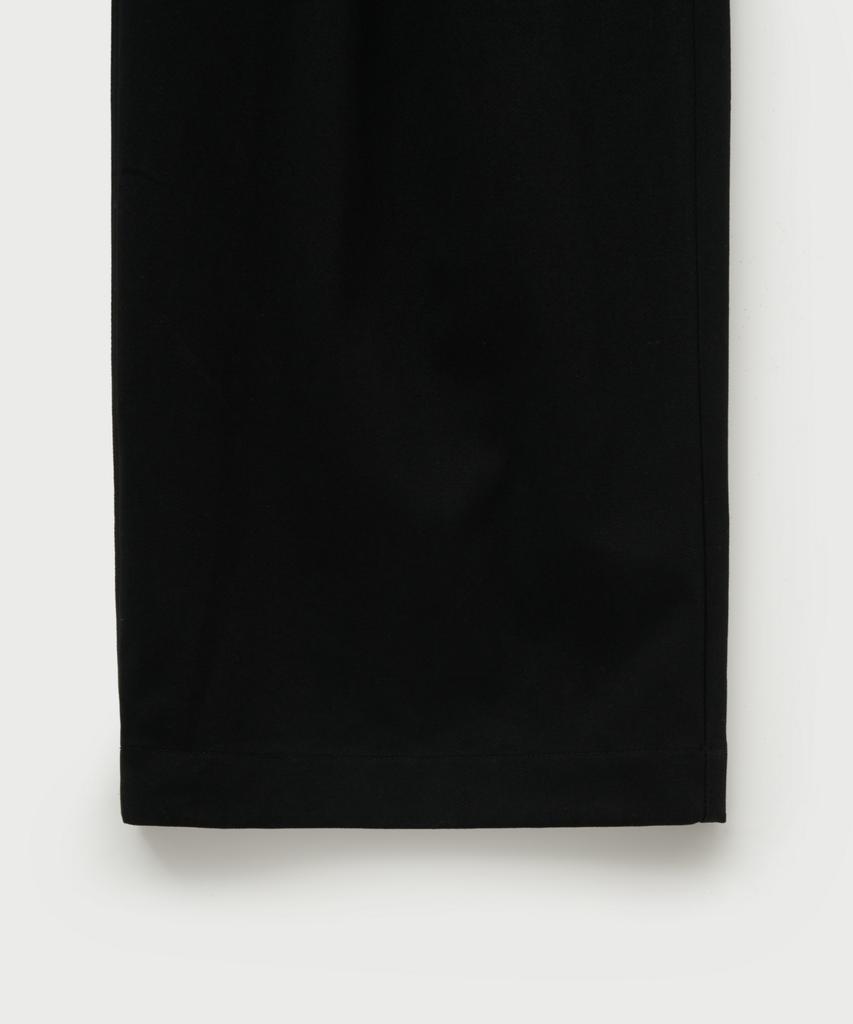 Seteo Relaxed Cotton Chino Pants Black