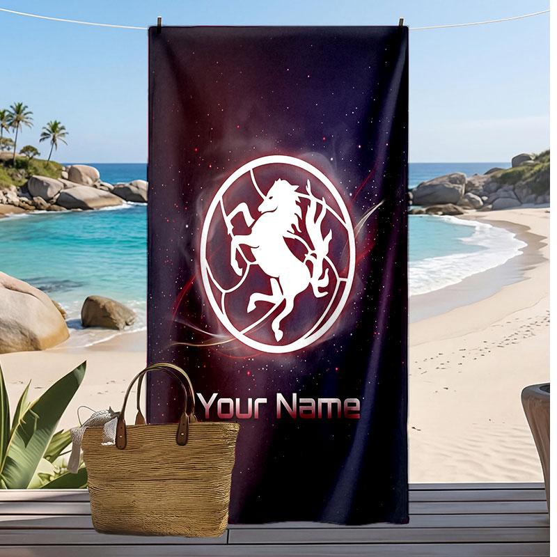 FC Twente Personalisiertes Bedrucktes Strandtuch Fußballlogo Unterstützung Benutzerdefinierter Name Text Absorbierendes Handtuch Für Sport Reisen Besonderes Geschenk