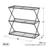 Takasho Flower Stand Pantarack S Black Gardening Cold Weather Cover Plant Seedling Raising Easy Assembly Steel GFH-FS05