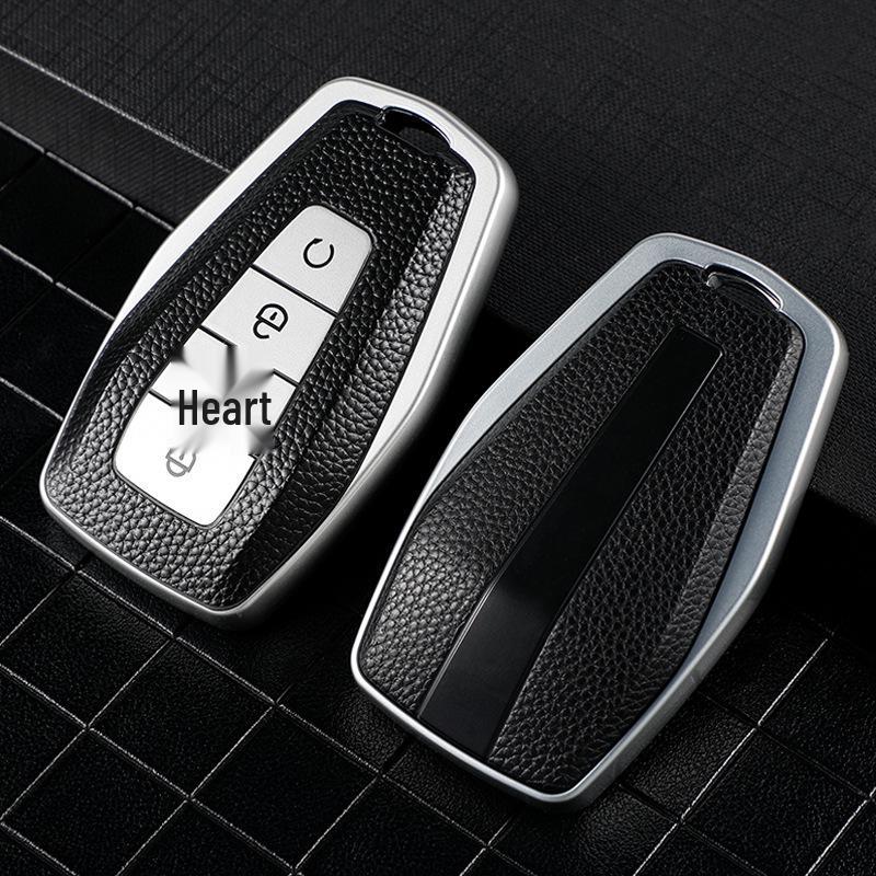 

Geely Key Case for Emgrand GS, Vision X6, Bin Yue, Bin Rui, Borui, Jiaji, Xingrui - Protective Shell with Buckle