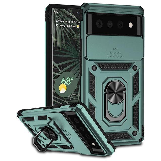 Pohodlný držák prstenu Kryt objektivu Pouzdro pro Google Pixel 6 Pro Pixel7 Pixel6 Pixel6a Pixel8 Pixel 6a 7a 8 7 Pro Pouzdra Pixel7a