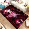Tappeto Area Cartoon Anime Jujutsu Kaisen Grande, Tappeto per Soggiorno Camera da Letto Divano Zerbino Decorazione, Tappetino Antiscivolo per Bambini